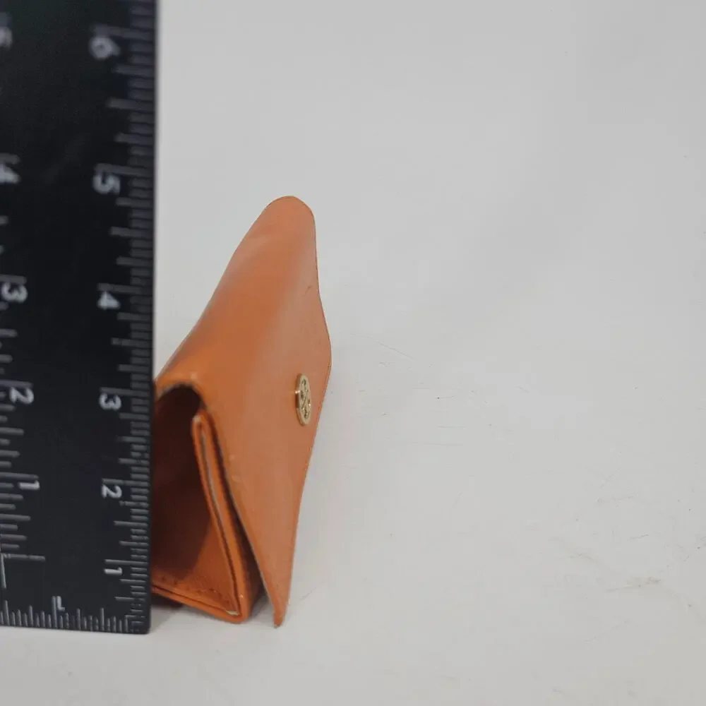 Tory Burch Orange Sunglasses Leather Case Magnetic Closure with cloth liner